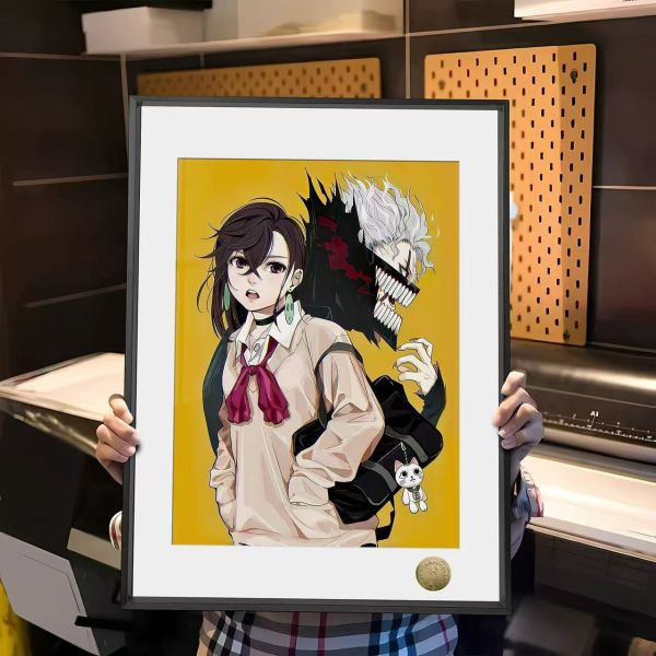 【海外代購】皇呱 《膽大黨雙人照》膽大黨當噠當綾瀨桃高倉健裝飾畫 