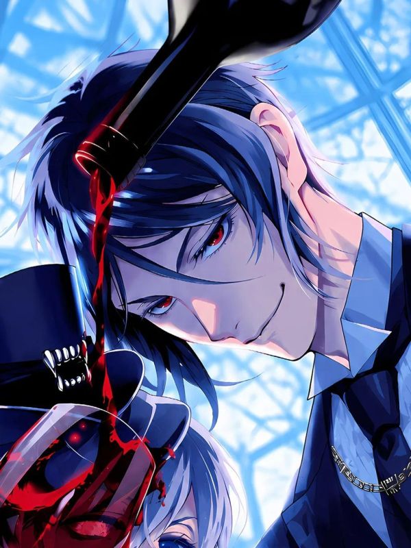 【海外代購】星空 《黑執事20週年》Black Butler塞巴斯蒂安夏爾裝飾畫 