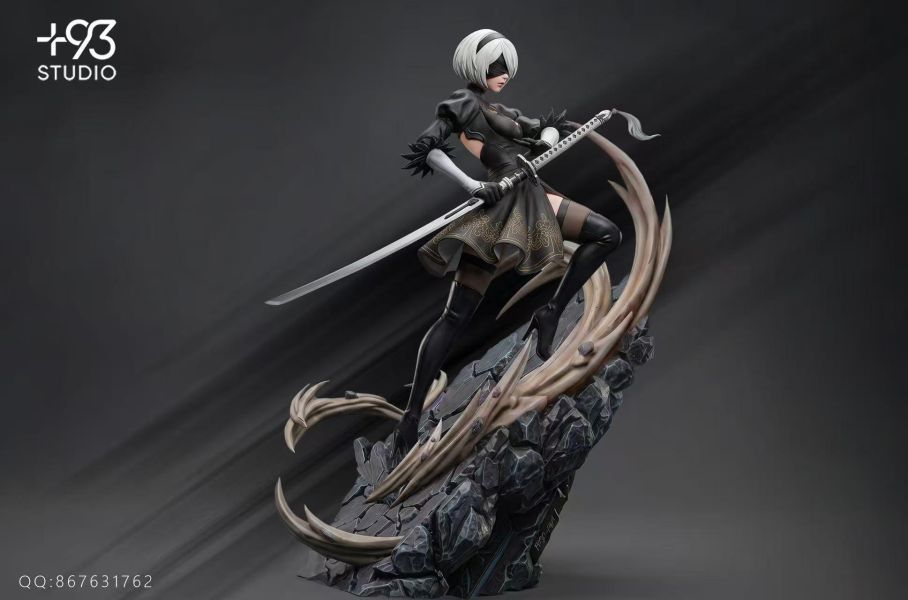 【預定】+93 XIX·III 《尼爾》「Attack 」 1/6 1/4 双比例雕像 