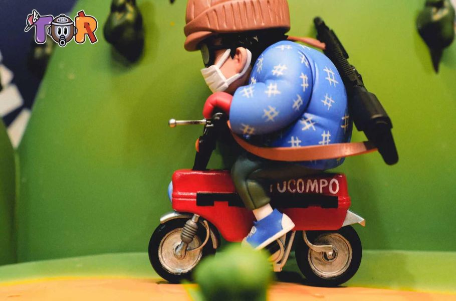 【海外代購】TOR WCF鳥山明系列006 騎車鳥山明 