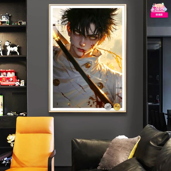 【海外代購】阿喵畫社 霞光 乙骨憂太 8k超大高清裝飾畫 