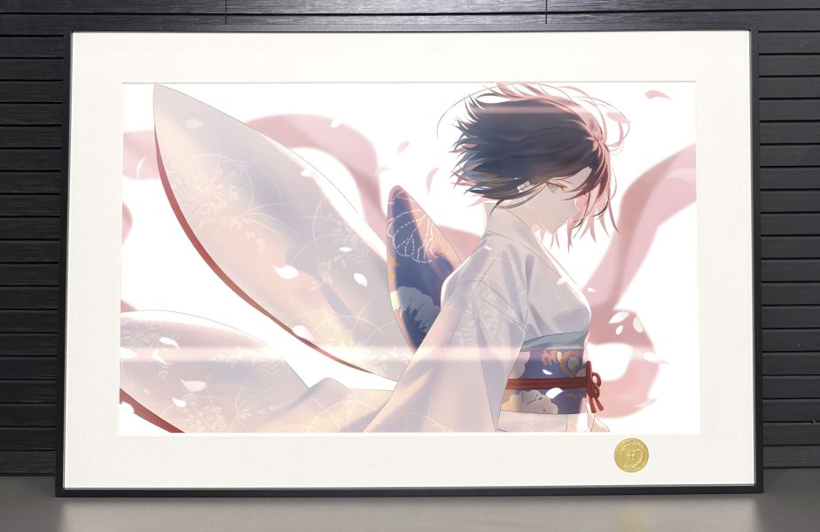 【海外代購】H2 《兩儀式》空境界黑桐乾也動畫二次元裝飾畫 