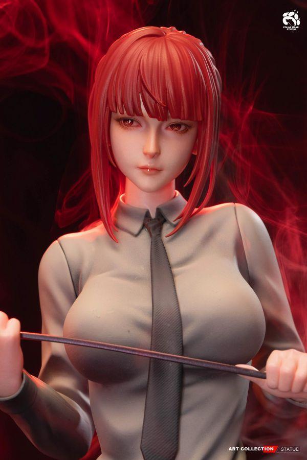 【預定】PolarBear 至臻系列雙頭雕 電鋸人系例第一彈：瑪奇瑪 