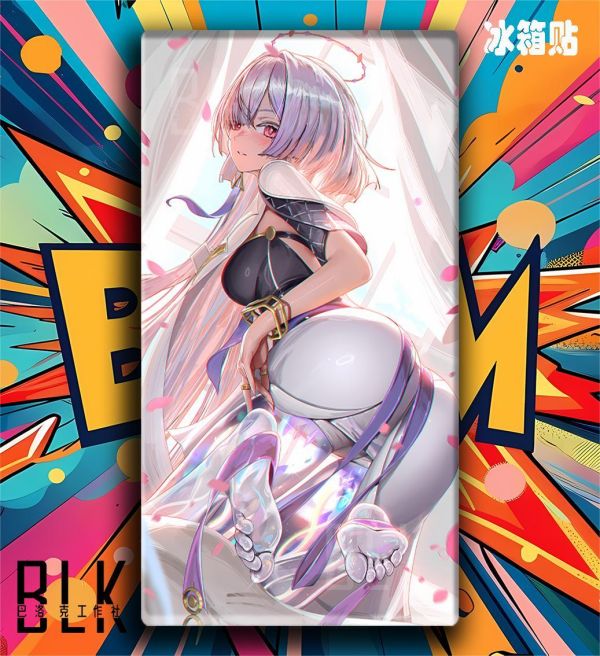 【海外代購】巴洛克 《莫寧》鳴潮Mornye長離守岸人秧秧動漫裝飾畫冰箱貼 