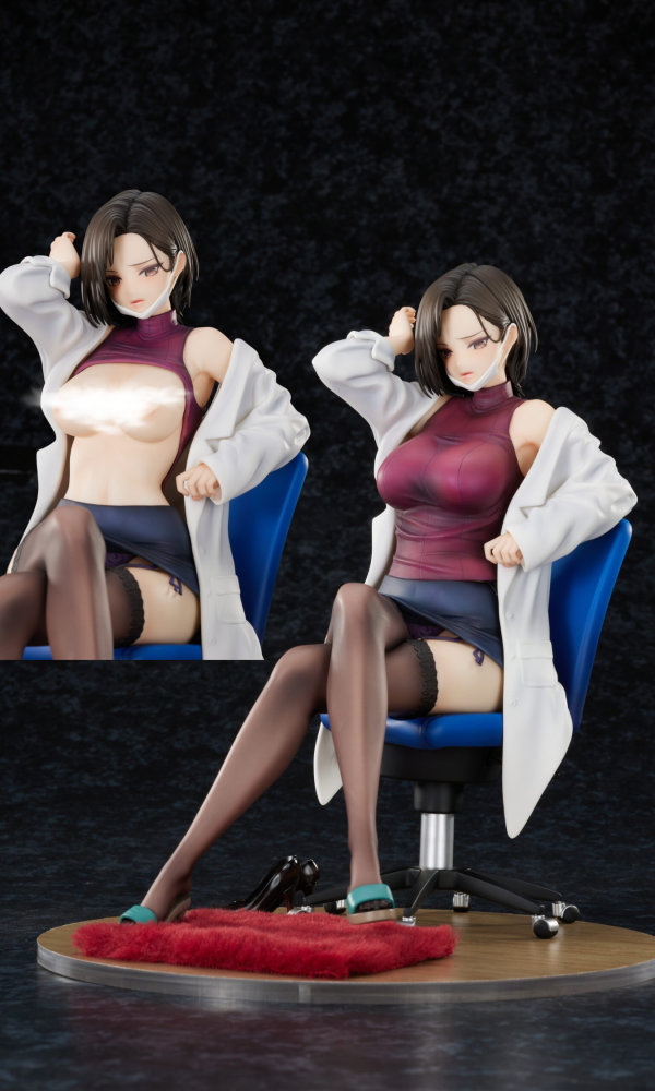 【R18PVC預定】PURE けそシロウ 原畫 離家出走的保健醫生 