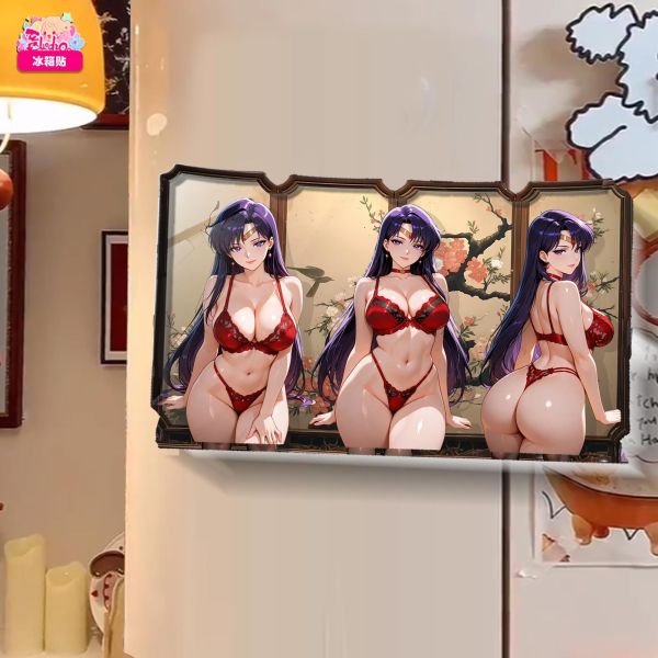【海外代購】阿喵畫社 動漫冰箱貼第一百三十七彈美少女系列 高透亞克力磁吸冰箱貼 