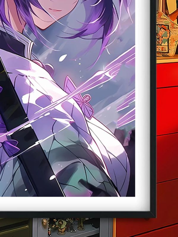 【海外代購】巴洛克《蝴蝶忍》滅之刃無限城篇九柱裝飾畫冰箱貼 