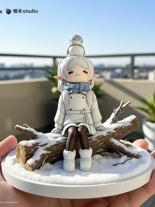 【預定】ANM×糯米 雪地芙莉蓮 葬送的芙莉蓮 