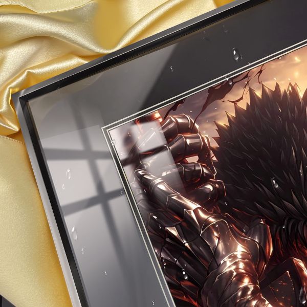 【海外代購】阿喵畫社 背水一戰 格斯 展館級8k超清精裱畫 