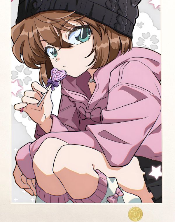 【海外代購】H2 《灰原哀》名偵探柯南宮野志保動漫二次元裝飾畫 