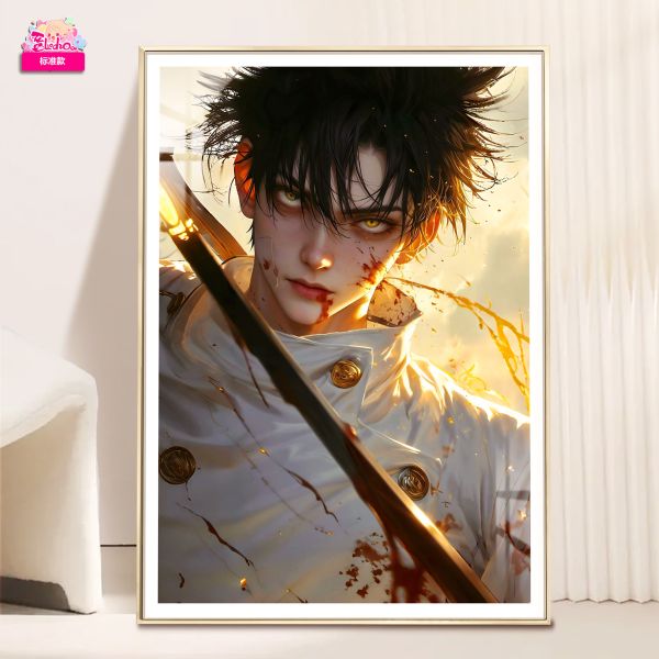 【海外代購】阿喵畫社 霞光 乙骨憂太 8k超大高清裝飾畫 