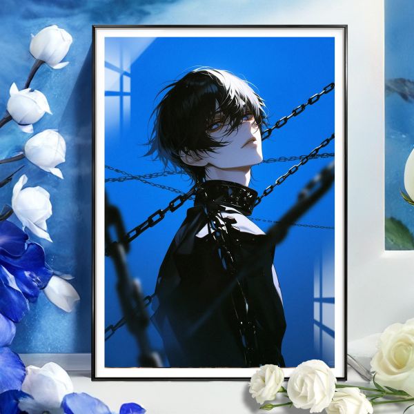 【海外代購】阿喵畫社《藍色監獄》藍色禁區 潔世一 8k超大高清裝飾畫 