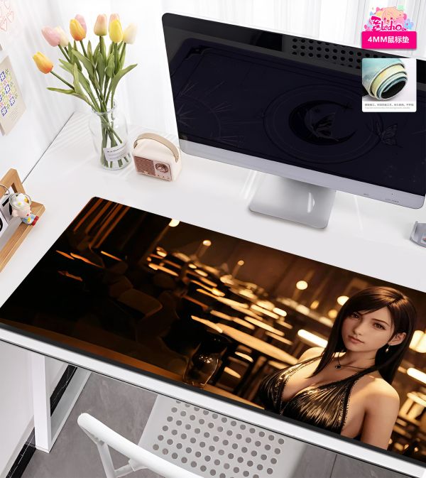 【海外代購】阿喵畫社 最終幻想 酒會 蒂法 8k超大高清裝飾畫 