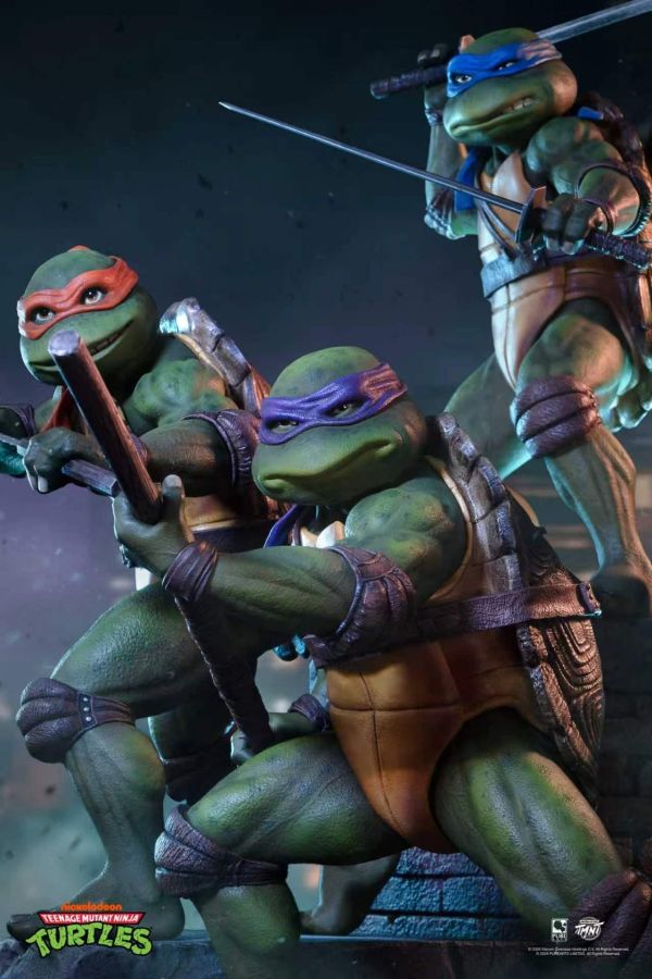 【預定】PureArts PA 忍者龜 1/6 電影版場景雕像（TEENAGE MUTANT NINJA TURTLES 1/6 SCALE MOVIE DIORAMA） 