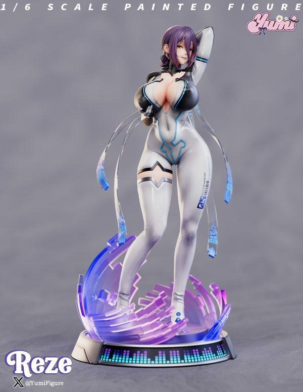 【R18女雕-預定】Yumi figure 鏈鋸人系列 膠衣蕾潔 