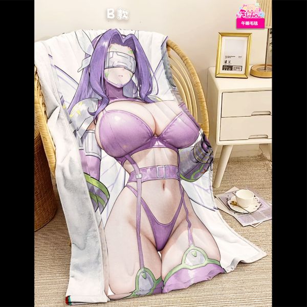 【海外代購】阿喵畫社 天女獸仙女獸 雙聯8k主題高清裝飾畫 午睡毛毯 冰箱貼 