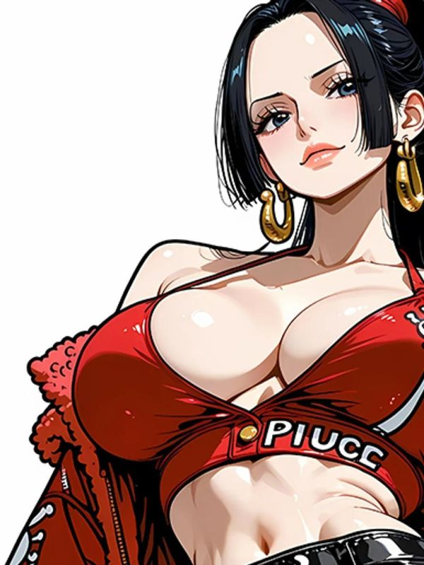 【海外代購】巴洛克 《朋克女帝》海賊王裝飾畫冰箱貼 