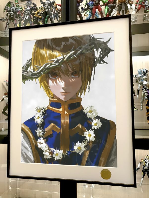 【海外代購】星空《酷拉皮卡》全職獵人Kurapika小傑奇犽HUNTER×HUNTER動漫裝飾畫 