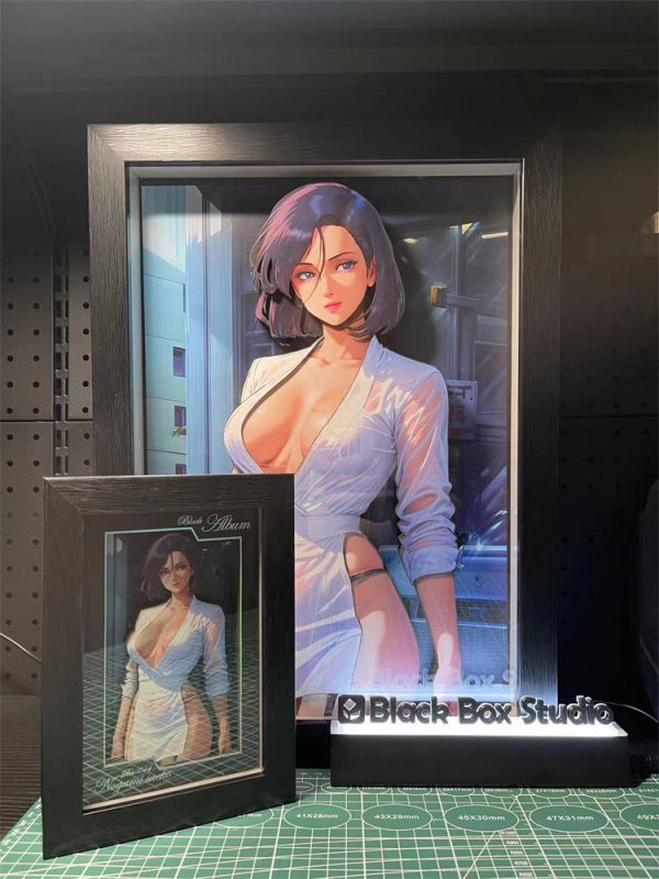 【海外代購】黑盒子 Black Box 野上冴子 桌面超迷你立體相框 