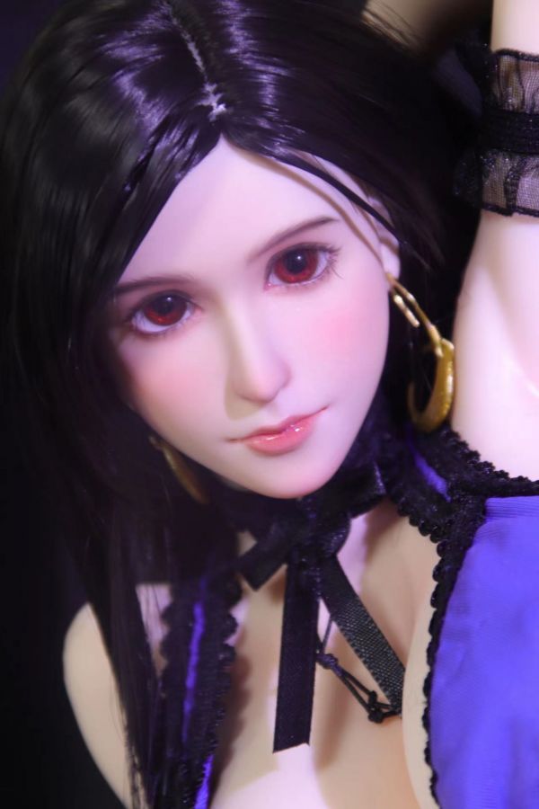 『真實可插』【海外代購】【25.3CM】凌雲 紫衣蒂法 - 可脫矽膠可動人偶 