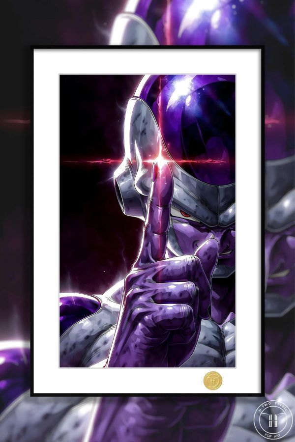 【海外代購】H2 《弗利薩》龍珠弗利沙悟空超級賽亞人裝飾畫 