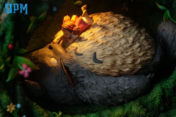 【預定】OPM 宮崎駿桌面場景系列013 龍貓 樹洞龍貓 