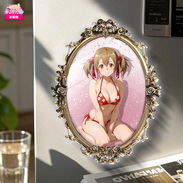 【海外代購】阿喵畫社 動畫冰箱貼第四十九彈刀劍神域 高透壓克力磁吸冰箱貼 