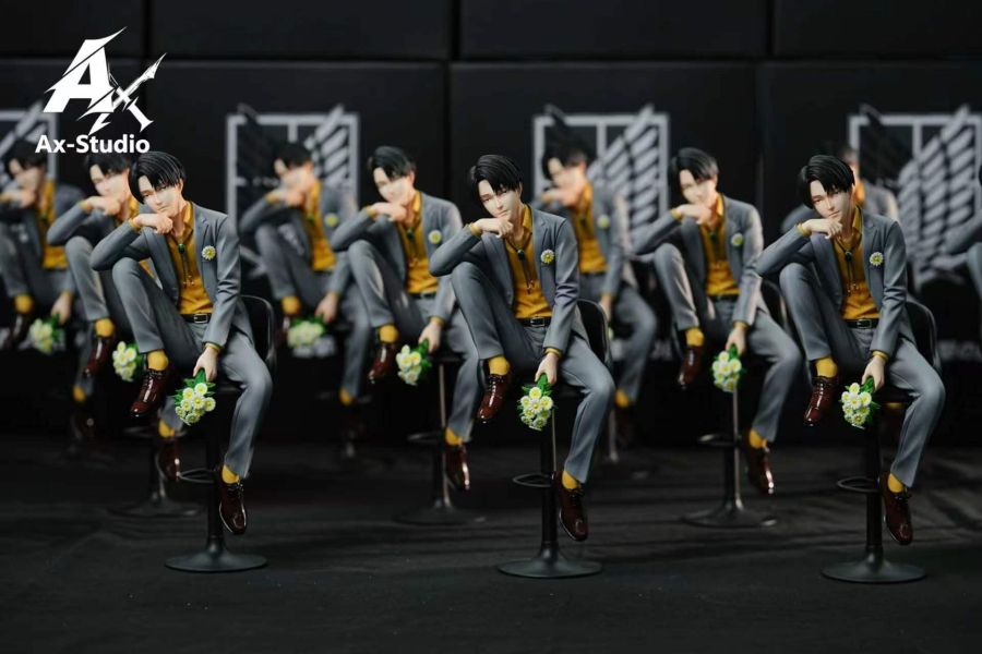 【海外代購】AA AX 巨人椅子系列第一彈 利威爾 
