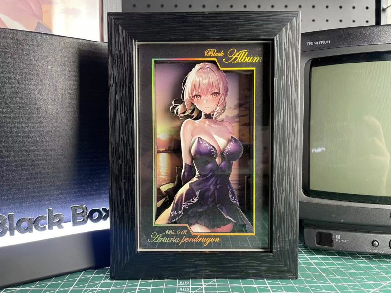 【海外代購】Black Box 黑盒子 桌面超迷你立體相框 BA-013 BBLG-006 阿爾托莉雅·潘德拉貢 