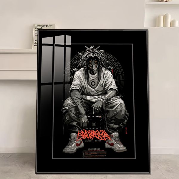 【海外代購】橘子 JUZI 黑死牟藝術海報 