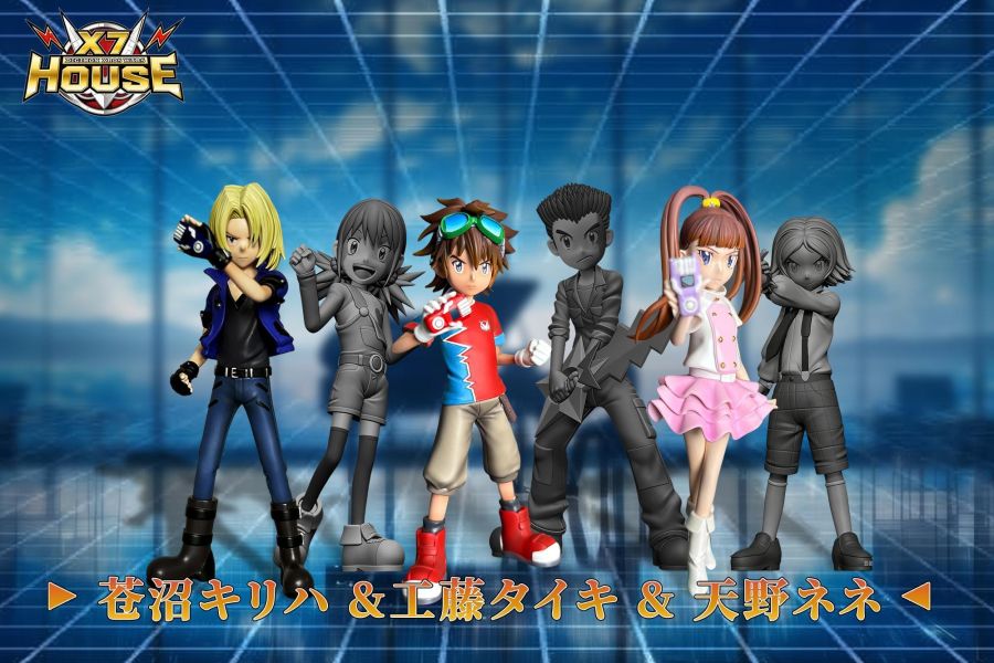 【預定】X7 數碼寶貝06合體戰爭之工藤大器、滄沼切羽、天野音音 