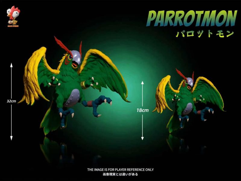 【預定】呆雞社 Daiji 數碼寶貝NPC-鸚鵡獸 