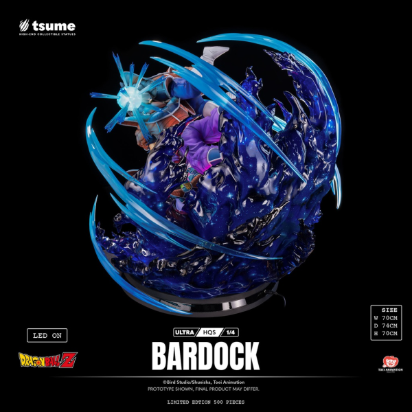 【預定】TSUME Ultra HQS BARDOCK 七龍珠 巴達克 