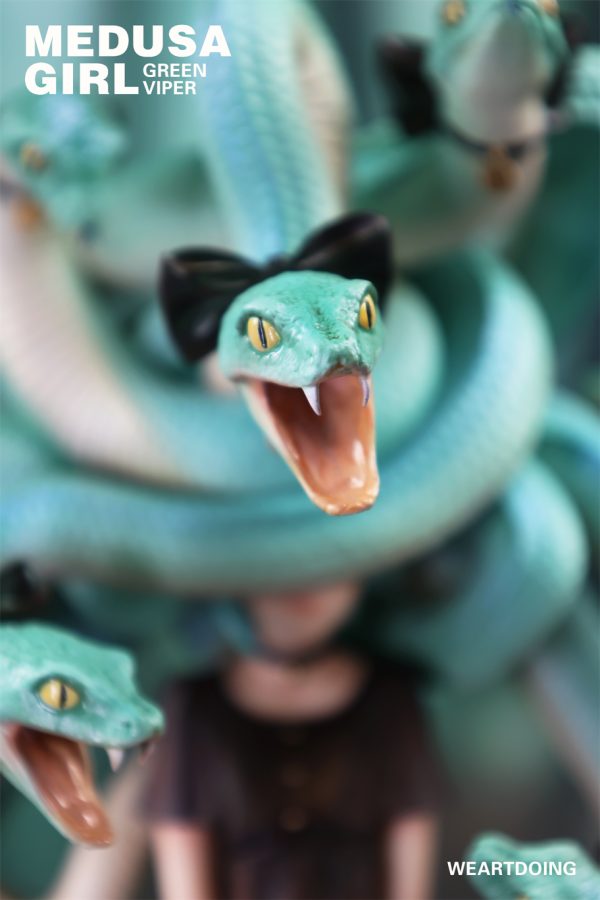 【預定】WeArtDoing WAD 美杜莎少女 綠蝰 紅蝰 