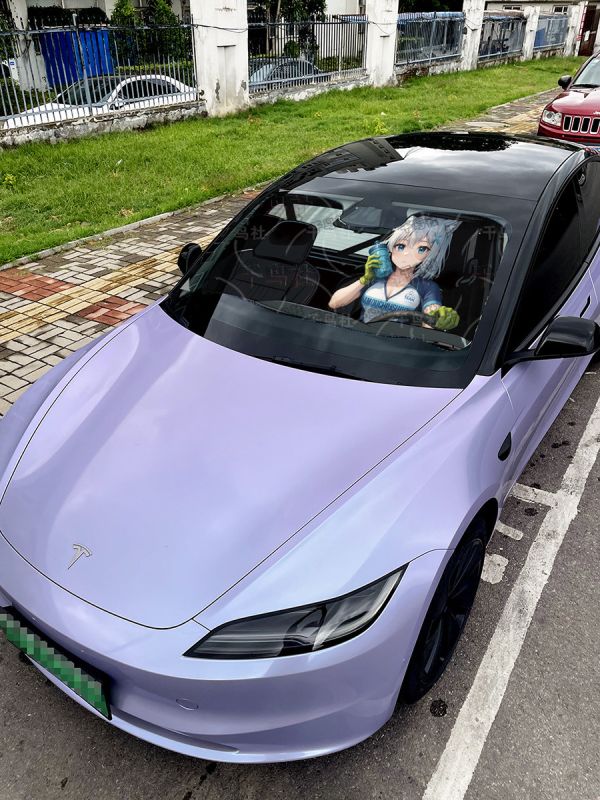 【海外代購】千鳥社 《汽車前擋遮陽砂狼白子》二次元汽車遮陽防曬前擋開車砂狼白子蔚藍檔案白子 