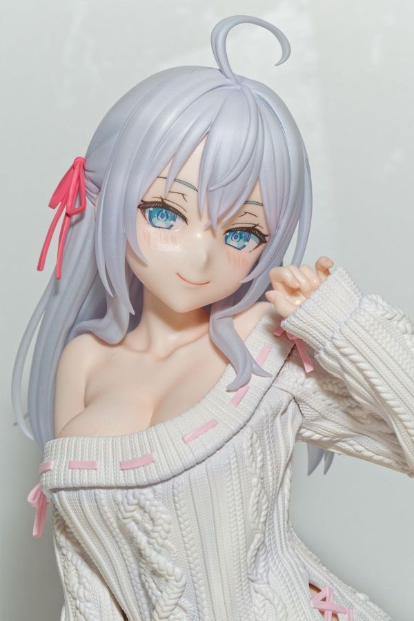 【PVC預定】FuRyu TENITOL BIG 泡麵蓋 不時輕聲地以俄語遮羞的鄰座艾莉同學 艾莉莎 針織服Ver 