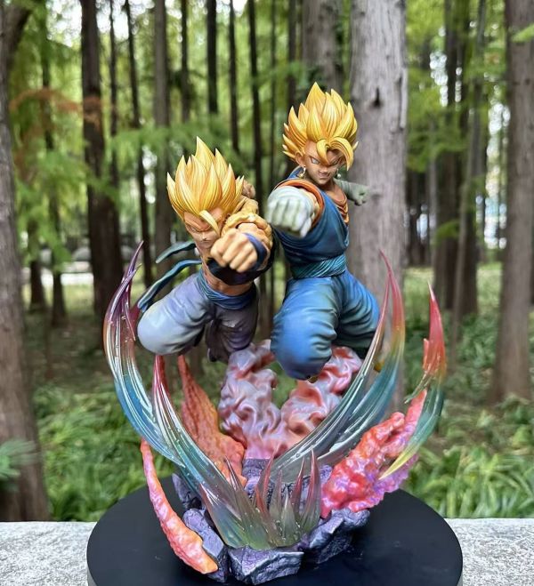 【預定】TG 天工開物 七龍珠經典人物系列02 超藍出拳雙王悟吉塔&貝吉特 