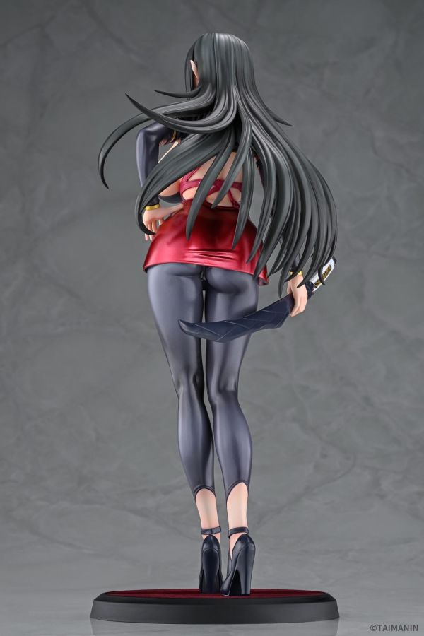 【R18PVC-預定】Q-six 對魔忍RPGX 安妮羅傑 瓦裘拉 1/6 黑色一般版 
