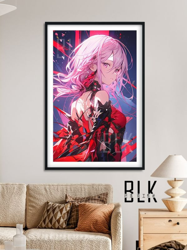 【海外代購】巴洛克 《楪祈》罪惡王冠櫻滿集筱宮綾瀨裝飾畫冰箱貼 