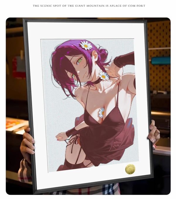 【海外代購】皇呱《性感蕾塞Reze》電鋸人裝飾畫 午睡毯 地毯 