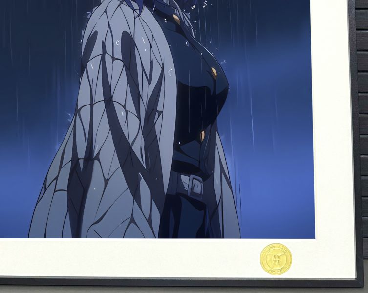 【海外代購】H2 《雨夜蝴蝶忍者》鬼滅之刃小忍鬼殺隊蟲柱九柱動畫二次元裝飾畫 