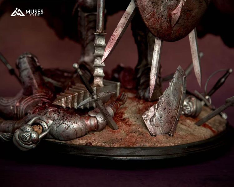 【預定】MUSE 劍風傳奇 青年火龍「古倫貝魯特」（人類型態雙頭雕） 