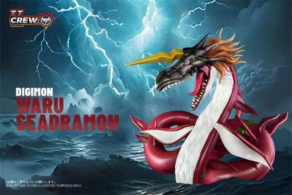 【預定】TT 甜甜 數碼寶貝吸血魔獸軍團－超海龍獸/惡海龍獸 