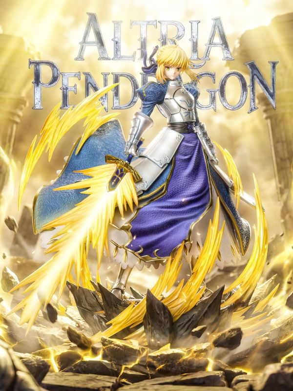 【預定】EZ 亞瑟王白呆saber Fate 