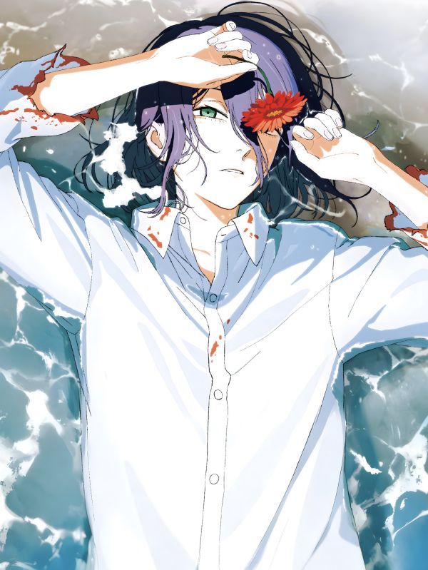 【海外代購】H2 《電鋸人蕾塞篇》鏈鋸人炸彈惡魔Chainsaw Man動畫二次元裝飾畫 