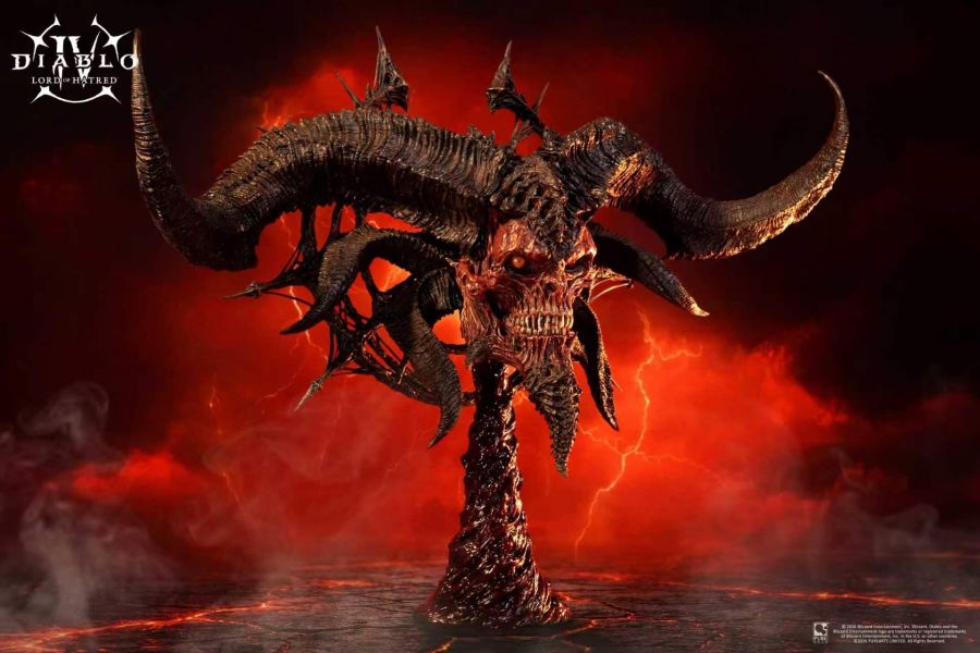 【預定】Purearts DIABLO IV: LORD OF HATRED MEPHISTO 1/2 SCALE ART MASK 《暗黑破壞神 IV：憎恨之王》墨菲斯托 1/2 藝術面具 