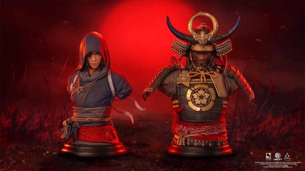 【海外代購】PureArts ASSASSIN'S CREED SHADOWS YASUKE 1/4 SCALE BUST《刺客教條：暗影》直江彌助 
