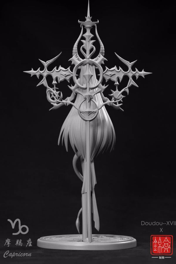 【預定】錦盒製物 Doudou—XVII 十二星座系列 雕像第一款 摩羯座 