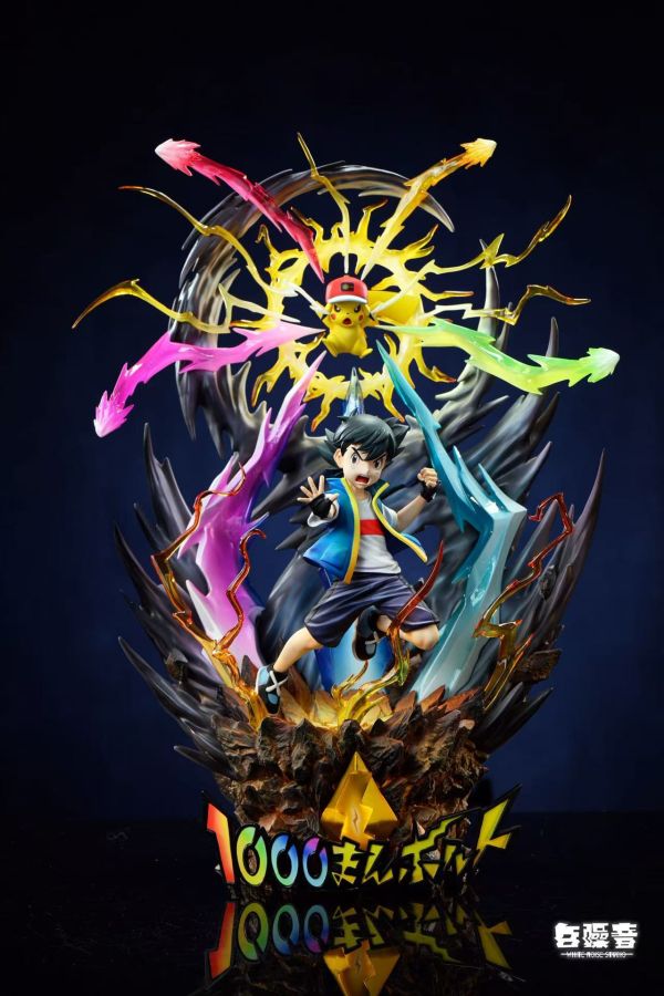 【預定】白噪音 全新寶可夢系列第一彈 小智皮卡丘Z招式-千萬伏特 