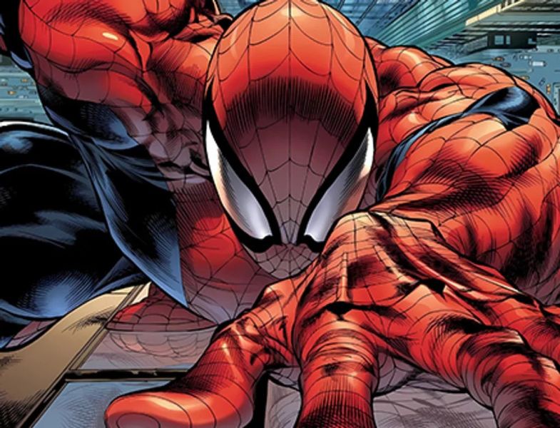 【海外代購】巴洛克《蜘蛛俠出擊》漫威彼得帕克復仇者聯盟裝飾畫冰箱貼 